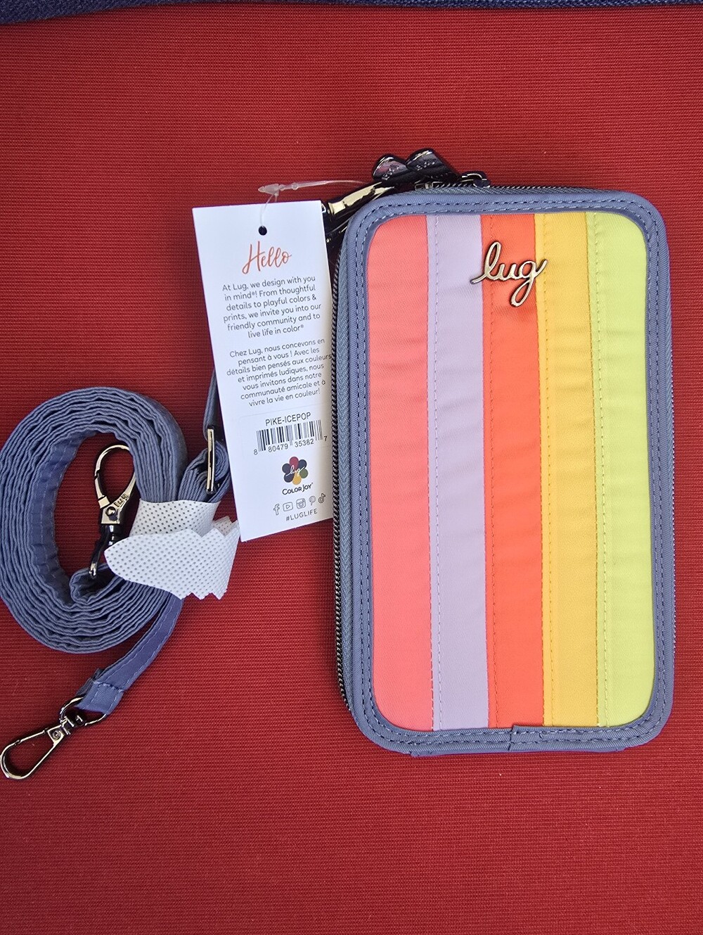 Lug Pike Crossbody In Icepop